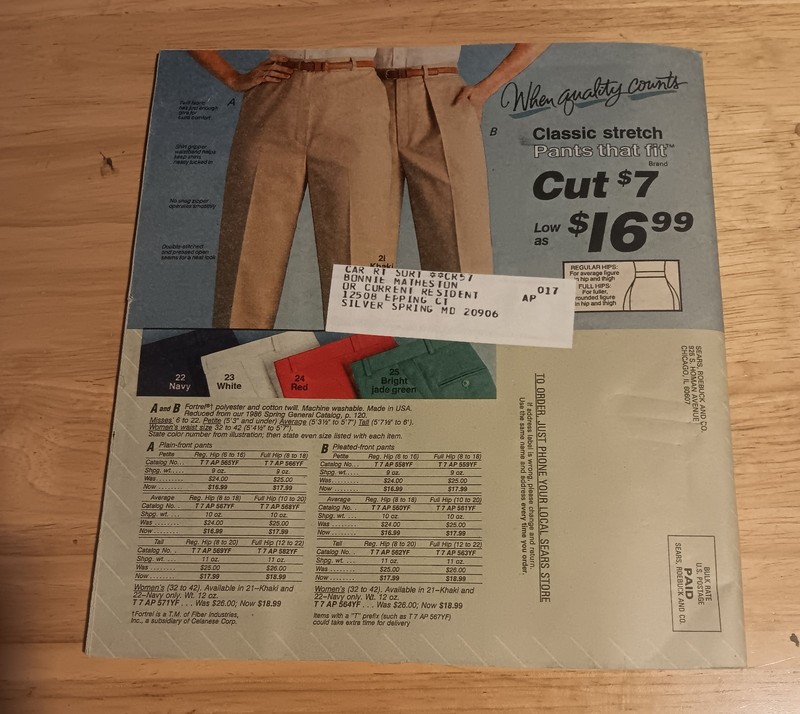1986 Vintage Sears April-May Savings Spree Catalog 118 Pages gallery