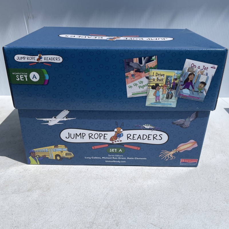 Jump Rope Readers Classroom Set. Non Fiction Set A. NEW