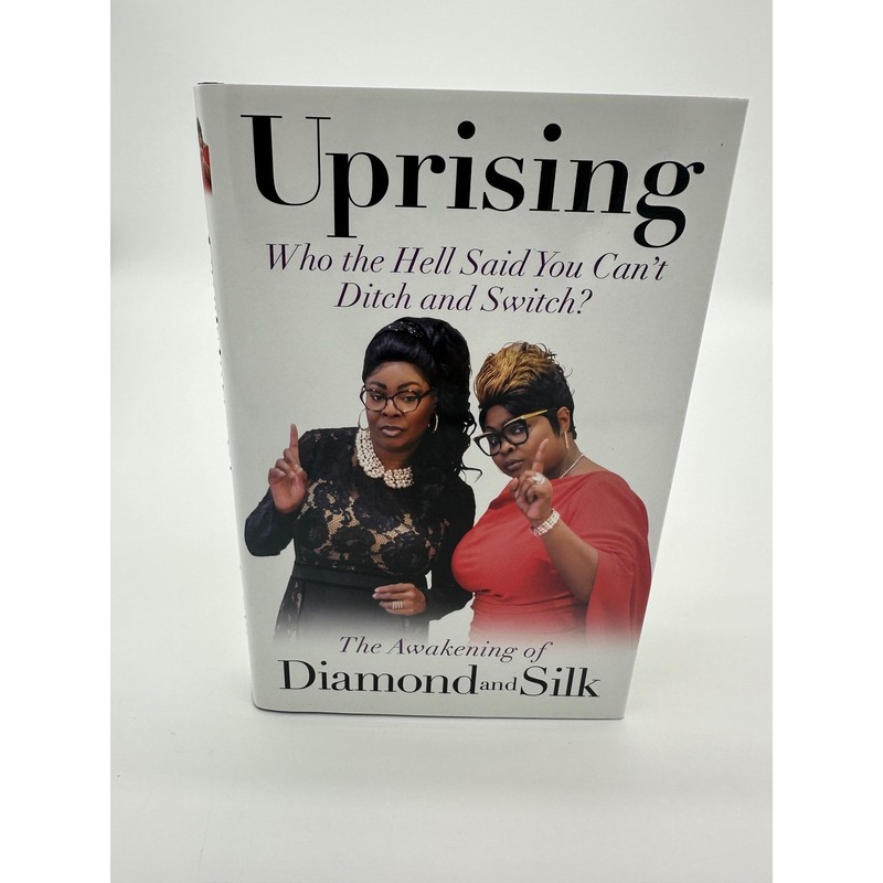 Regnery Publishing Uprising Hardcover Book Diamond and Silk White OS