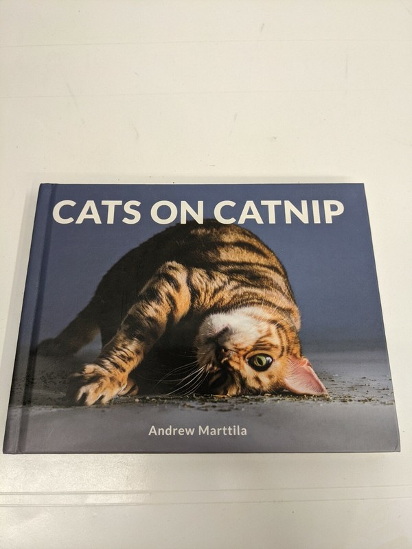 Cats On Catnip Book, Andrew Marttila – Hardcover Book N766