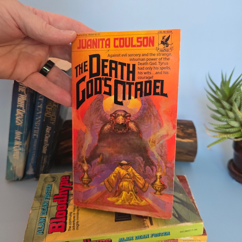 Vintage Del Rey Sci-Fi Fantasy Paperback Lot 6 Foster McCaffrey McKillip 70s 80s gallery