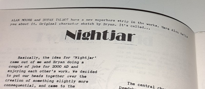 SSI JOURNAL no.49 fanzine UK 1983 ALAN MOORE Miracleman V for Vendetta Warrior gallery