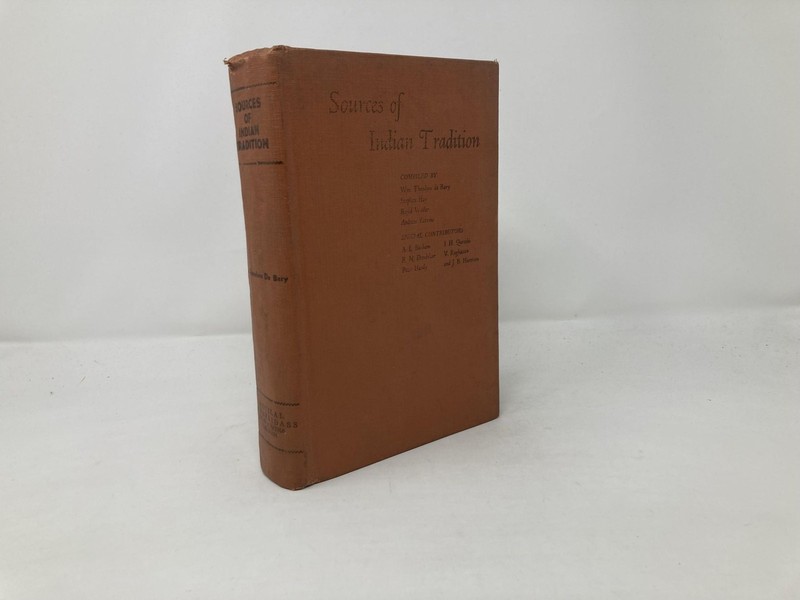 Sources of Indian Tradition by Wm Theodore de Bary First 1st Edition VG HC 1963 gallery