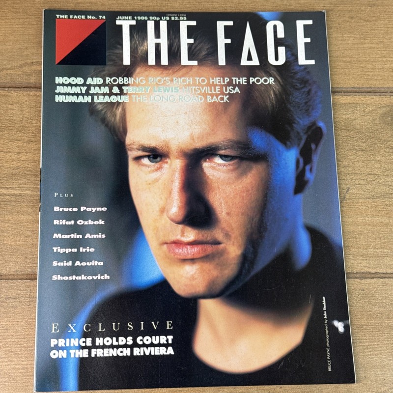 Vtg The Face Magazine #74 June 1986 Jimmy Jam & Terry Lewis, Human Leauge