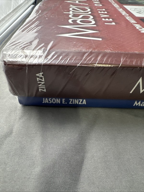 MASTER ASL - LEVEL ONE (WITH ) By Jason E. Zinza - Hardcover Sealed NEW gallery