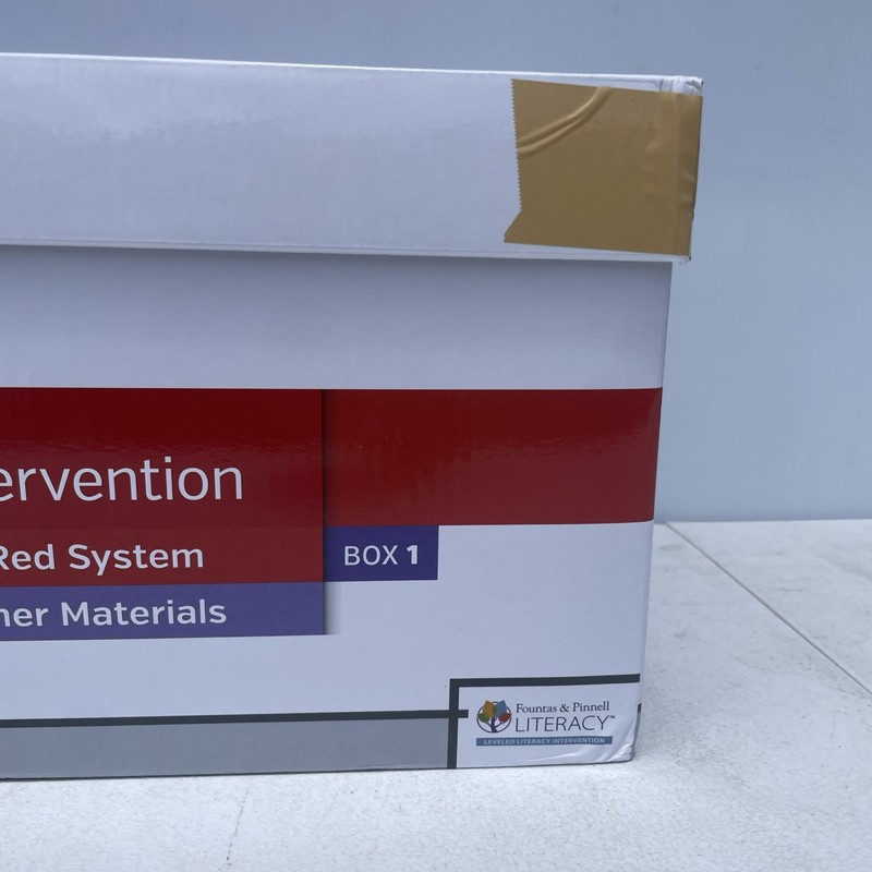 Fountas & Pinnell Literacy LLI Red System Teachers Materials Box 1 Levels L-Q gallery
