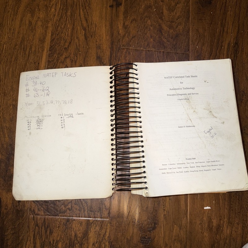 NATEF Correlated Task Sheets for Automotive Technology Halderman gallery