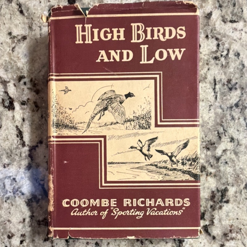 Coombe Richards High Birds and Low Herbert Jenkins 1950 Hardcover