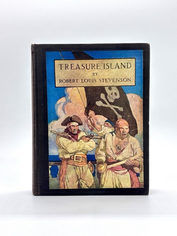 SCRIBNERS Treasure Island, Robert Louis Stevenson, 1911 Edition Illustrated