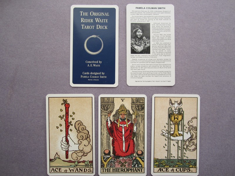 The Original Rider Waite Tarot Pack A. E Waite gallery