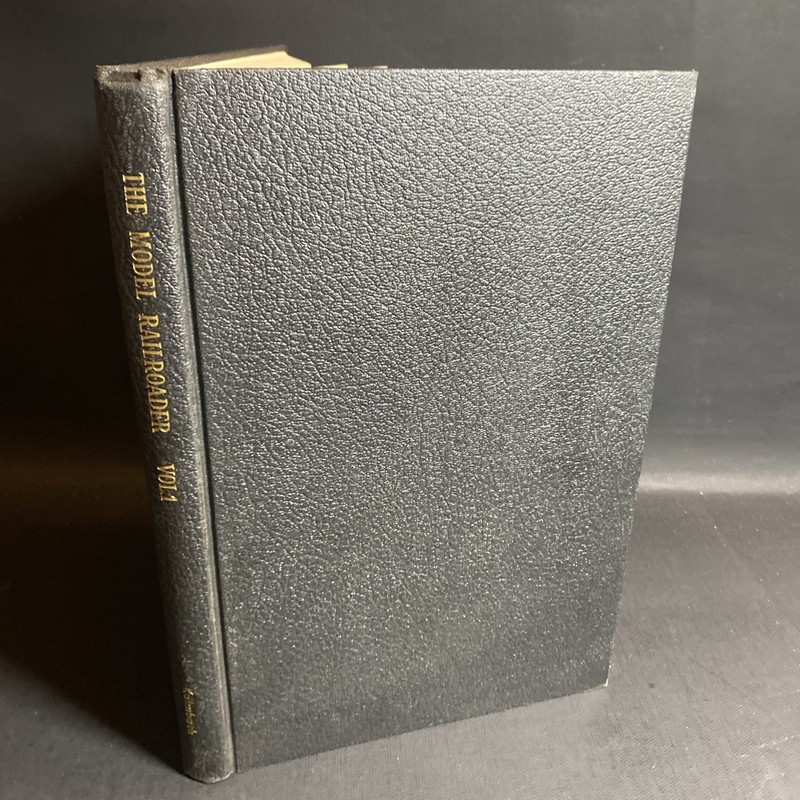 The Model Railroader Volume 1 January-December 1934 Hardcover / FHB