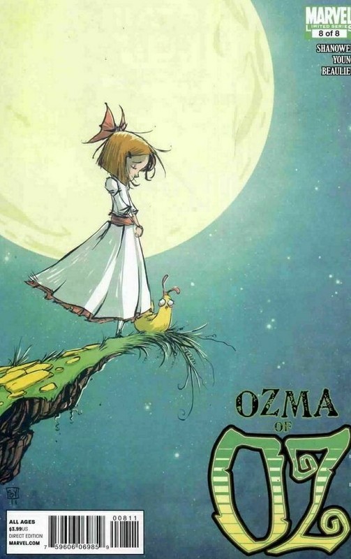 Ozma of OZ #1-8 Comic Set 2010 - Marvel Comics - Scarecrow Tin Man Wizard of OZ gallery