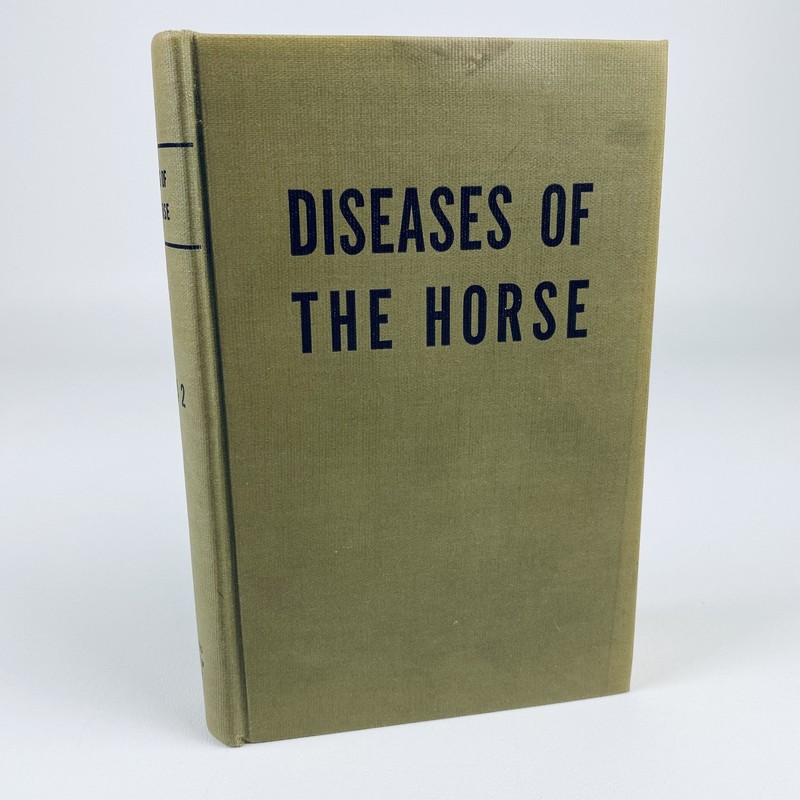 Special Report on Diseases of the Horse Revised Ed 1942 USDA Congressman Gift HC