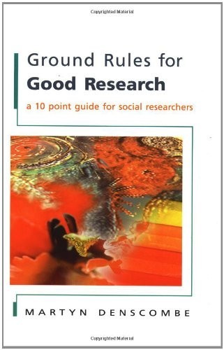 Ground Rules for Good Research: A 10 Point Gui… by Denscombe, Martyn Paperback