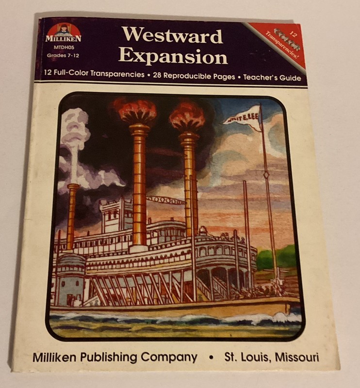 Westward Expansion Transparency Reproducible Book Teaching Guide Grades 7-12