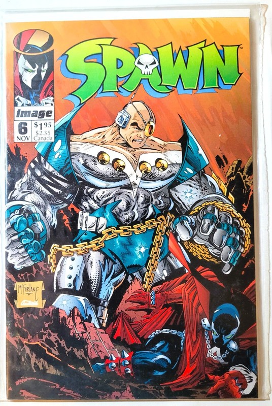 SPAWN #6 KEY 🔑 (1992) IMAGE COMICS (Todd McFarlane)