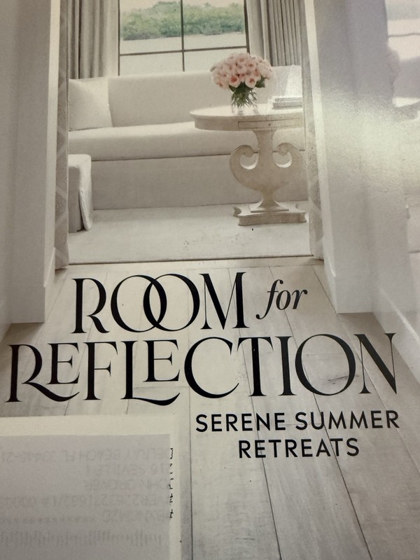 Veranda Magazine - July - August 2022 - Room for Reflection - Summer Retreats gallery