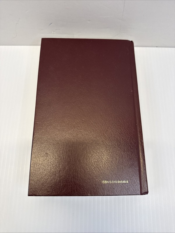 NIV Classic Bible 1988 Reference Hardcover Red Letter 1984 Text gallery