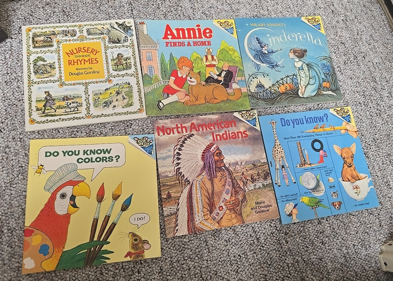 Lot of 6 Mixed Authors Nursery Rhymes Random House Paperback Children’s Books