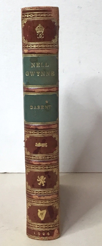 Nell Gwynne 1650–1687 by Arthur Irwin Dasent 1924 Leather Fine Binding London gallery
