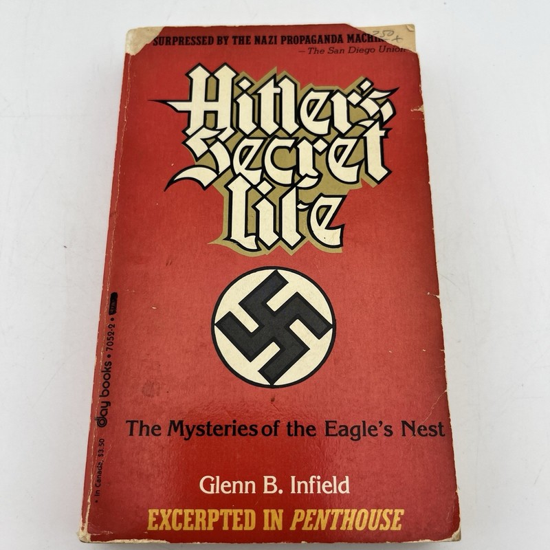 World War 2 Book – Hitler’s Secret Life By Glenn Infield.