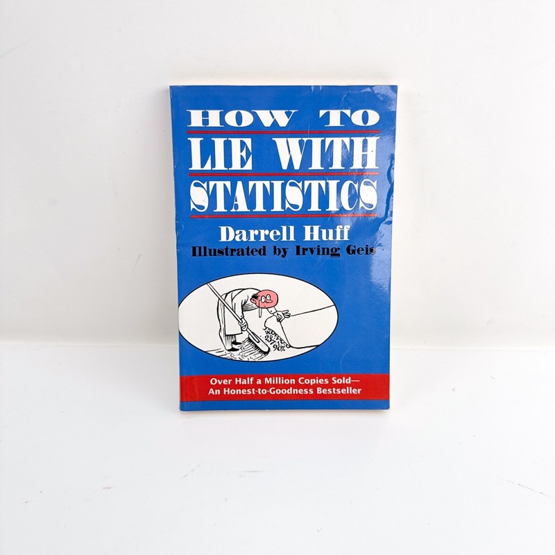 How to Lie with Statistics – Darrell Huff – Paperback