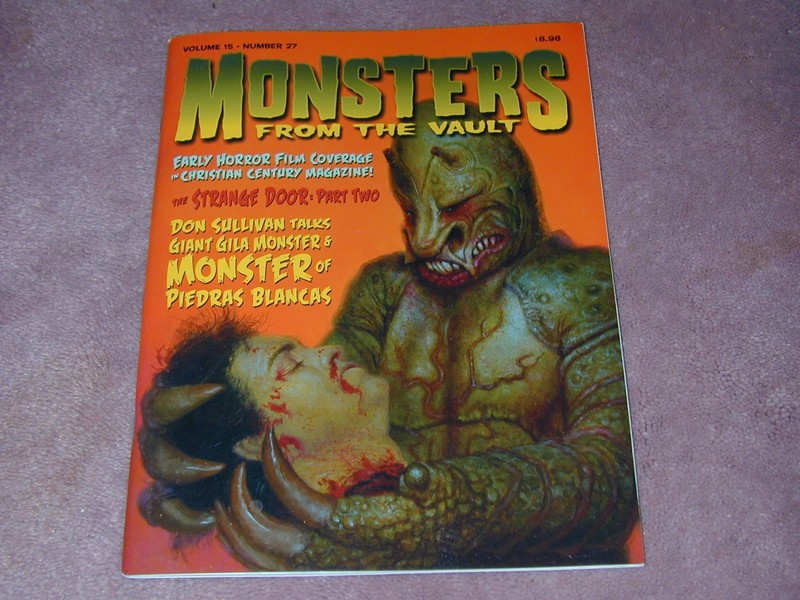 Monsters From The Vault magazine # 27
