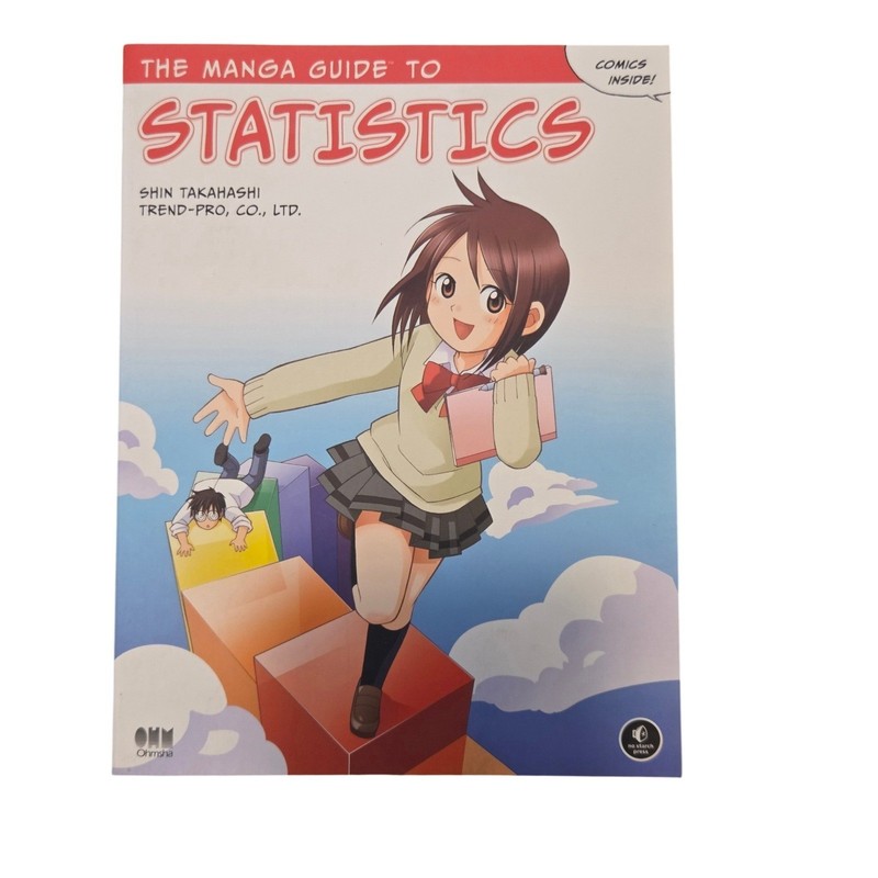 The Manga Guide to Statistics Shin Takahashi No Starch Press Math Comic Book