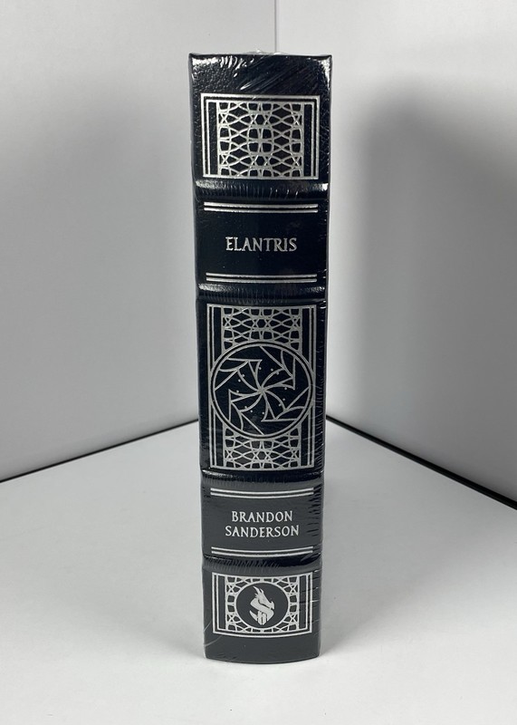 SIGNED & SEALED Elantris Leatherbound Book Brandon Sanderson Dragonsteel Cosmere gallery