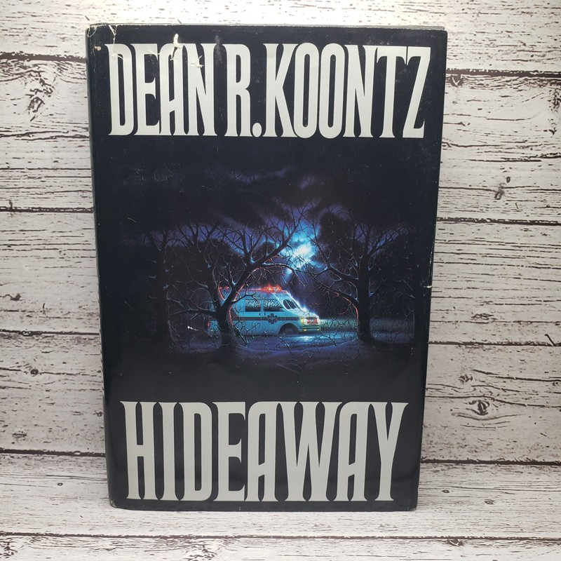 Hideaway By Dean R. Koontz Putnam 1992 Hardcover Dust Jacket BCE Horror Book