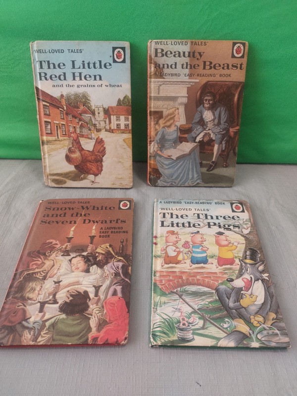 Ladybird Books Vintage Well Loved Tales X 4