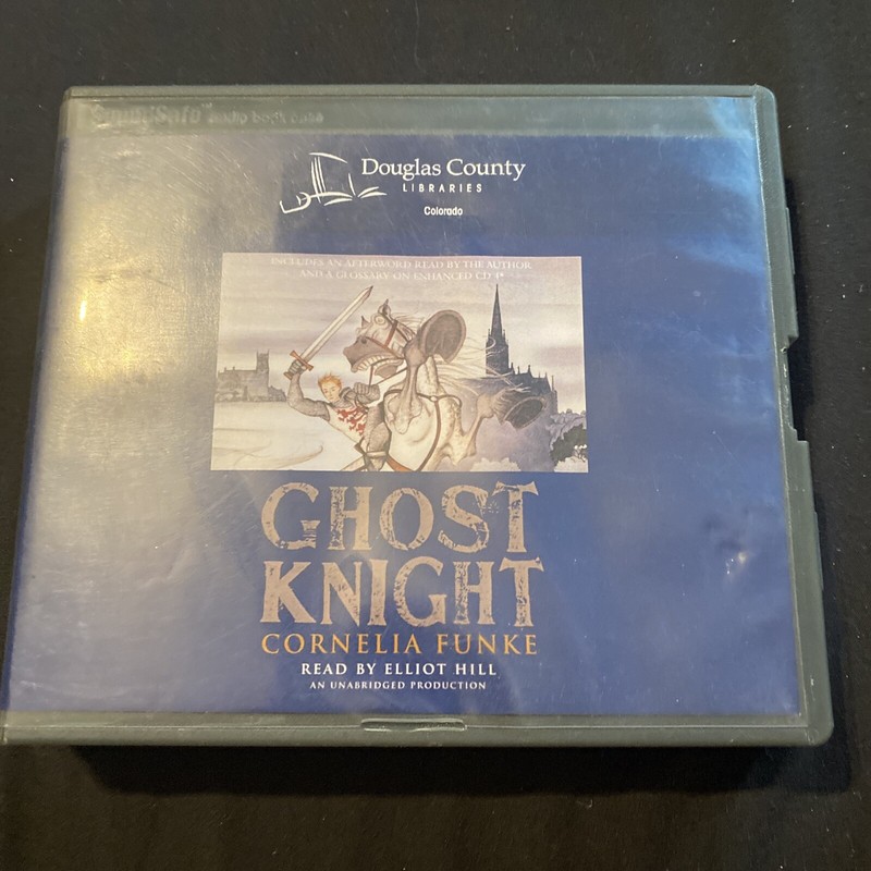 Ghost Knight Audio CD 4 Disc Set Cornelia Funke 5 Hours