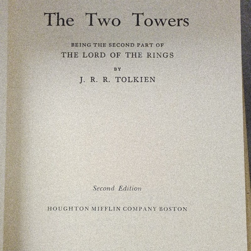 J.R.R. Tolkien The Lord of the Rings Box Set 2nd Edition - Houghton Mifflin gallery