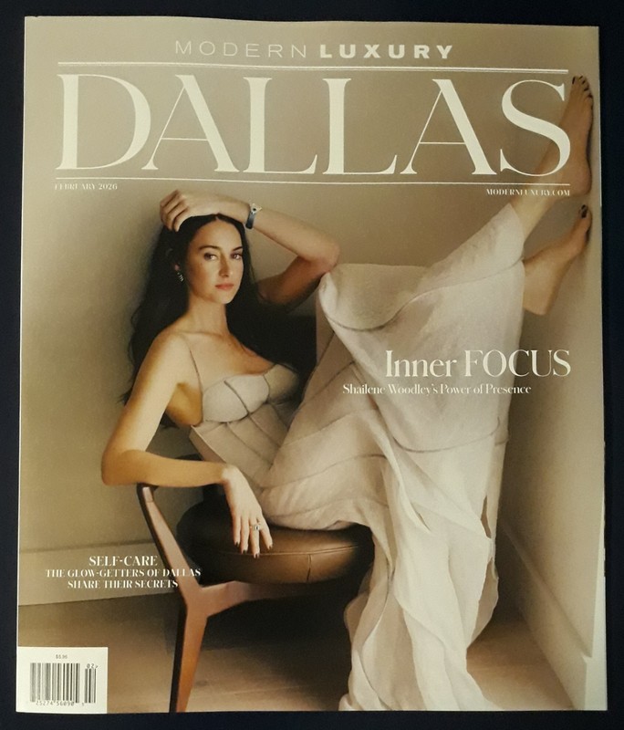 Modern Luxury Dallas Magazine Brand New February 2026 The Wellness Issue