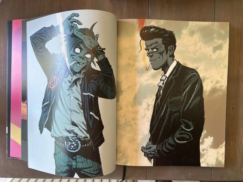 The Gorillaz Art Book by Gorillaz w/ Mask gallery