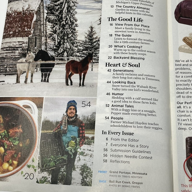 2018 Country Extra Magazine 10 National Parks Night Skies Frozen Waterfalls gallery