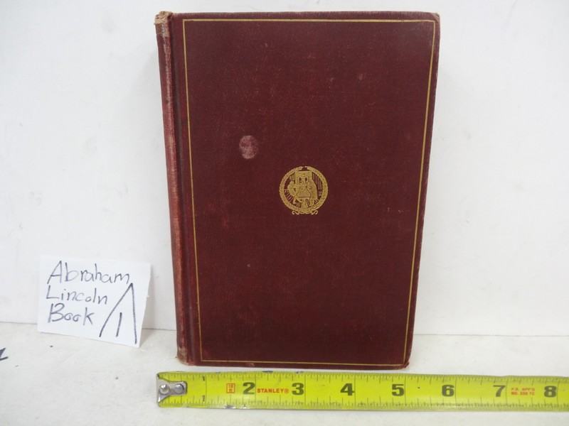 Abraham Lincoln Book by Joseph H. Barrett signed copy