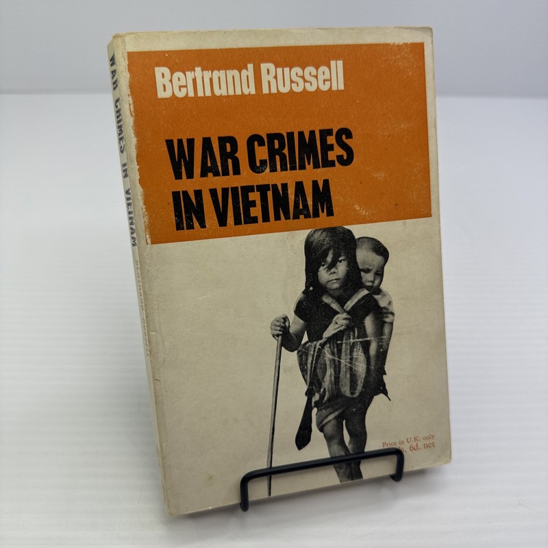 Bertrand Russell War Crimes in Vietnam 1967 Third Print PB George Allen & Unwin
