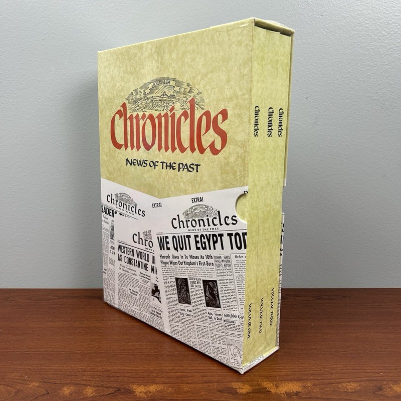 Chronicles: News of the Past – 3 Volume Set Hardcover Ktav Publishing House 2021