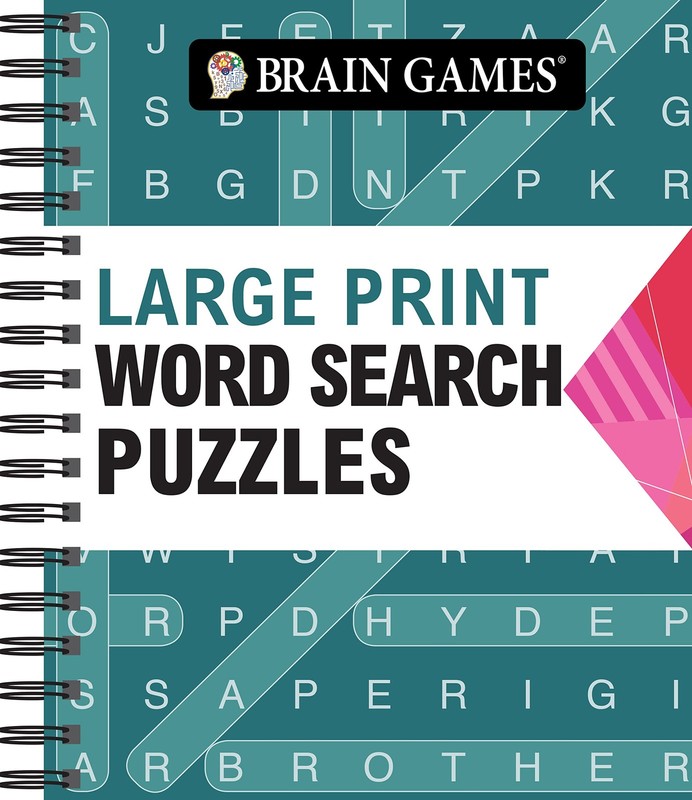 Brain Games – Large Print Word Search (Arrow)