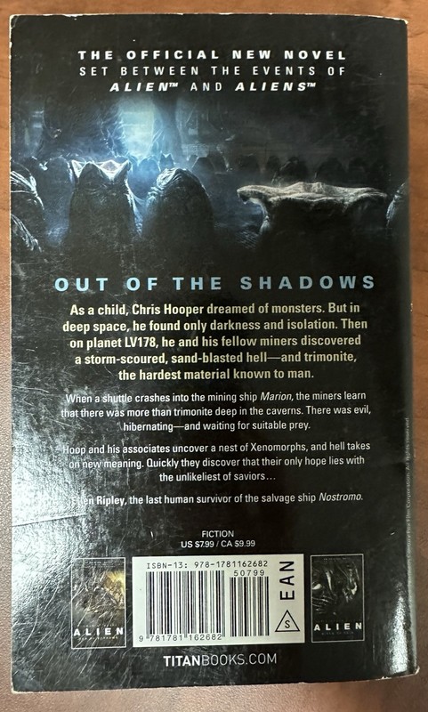 ALIEN: Out of the Shadows by Tim Lebbon, Used, Paperback gallery
