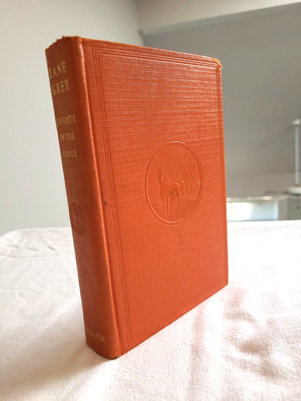 Zane Grey KNIGHTS OF THE RANGE Vintage Book (9) gallery
