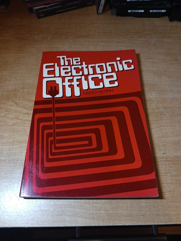 The Electronic Office Nancy Finn Vintage Computer Book 1983 Paperback