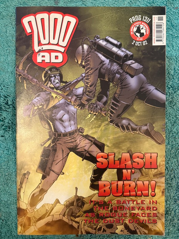 2000AD Comic Judge Dredd ~ PROG 1311 - 9.4 Near Mint to 9.0 Near Mint/Very Fine gallery