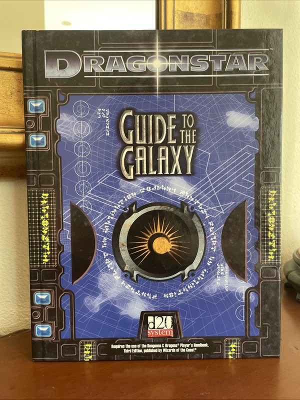 Fantasy Flight Games Dragonstar RPG Guide to the Galaxy Rules Book F-008