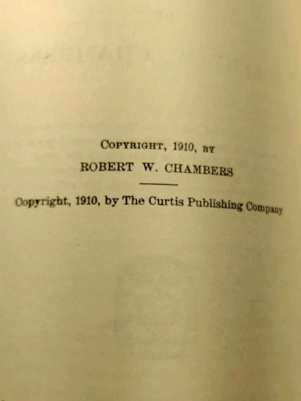 Ailsa Paige, by Robert W. Chambers (1910) Hardcover Needs Minor Repair gallery