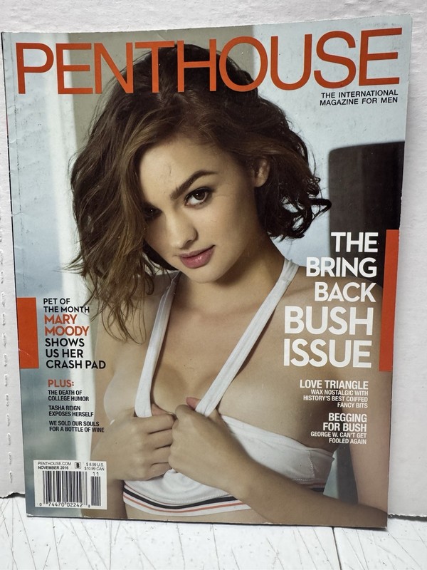 PENTHOUSE Magazines NOV November 2016 Cover Mary Moody