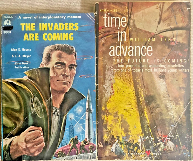 The Invaders Are Coming by Nourse & Meyer , Paperback Book (Ace 1959) 1st Print