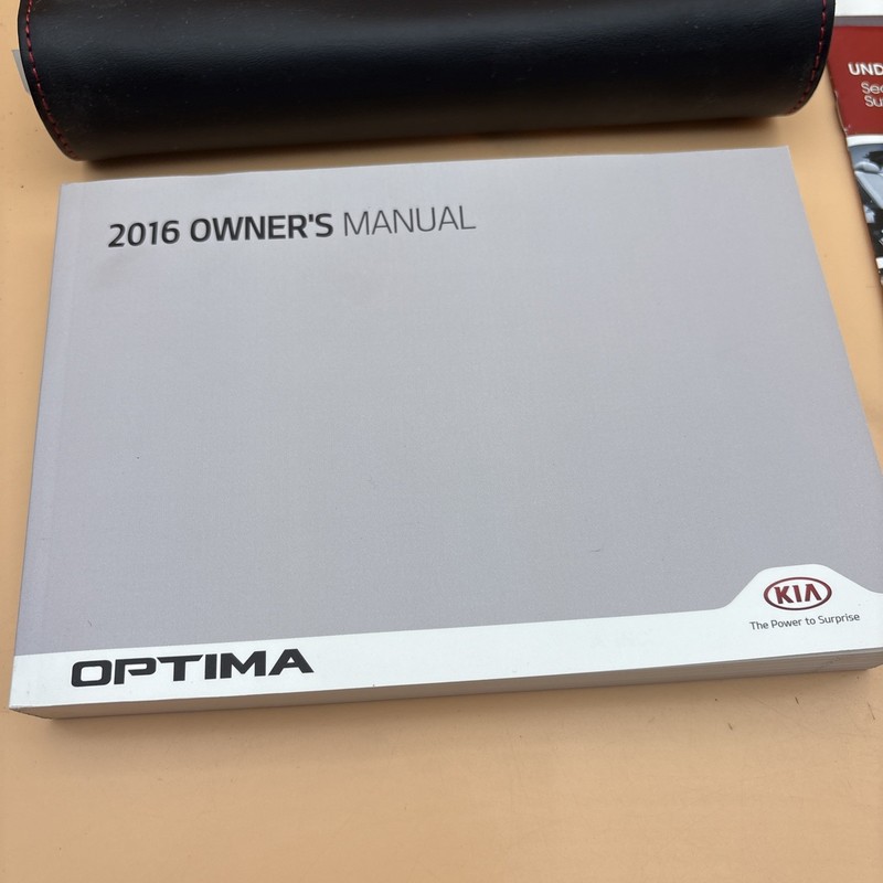 2016 Kia Optima Owners Manual, Warranty With Case Included gallery