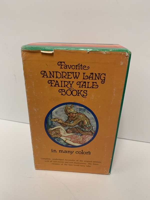 Favorite Andrew Lang Fairy Tale Books in Many Colors 4 Vol Box Set PPBK gallery